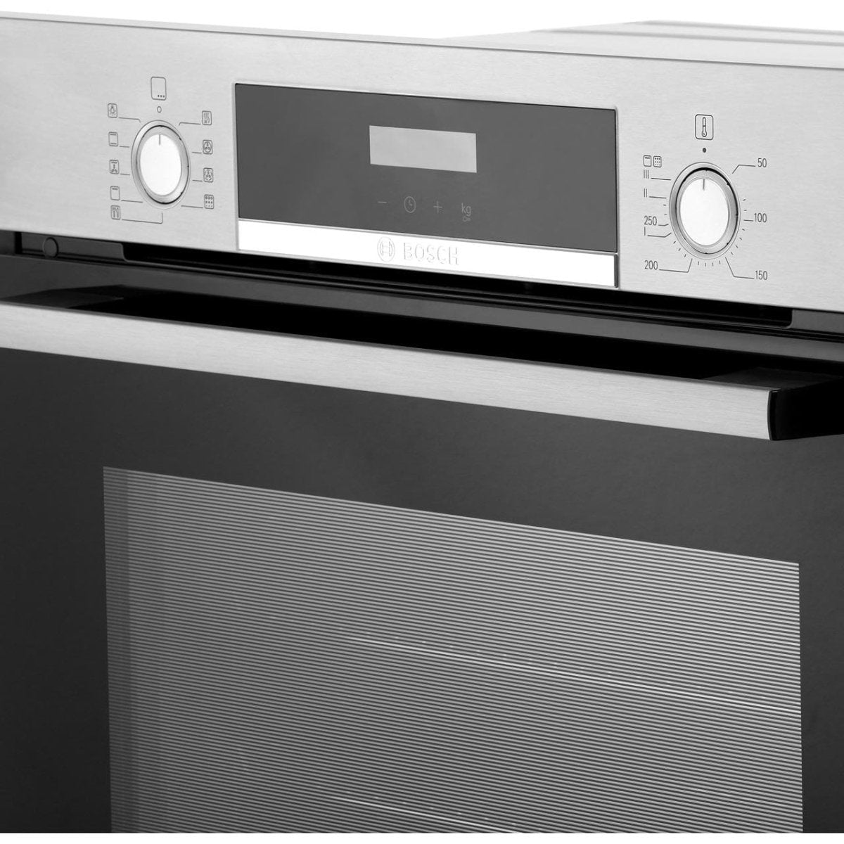 Bosch HBS573BS0B Built In Electric Single Oven with 3D Hot Air - Stainless Steel - A Rated | Atlantic Electrics