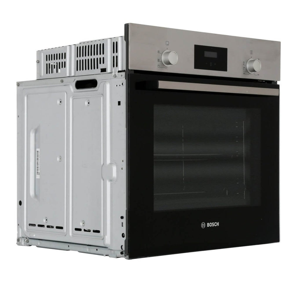 Bosch HHF113BA0B Built In Electric Single Oven With 3D Hot Air Black