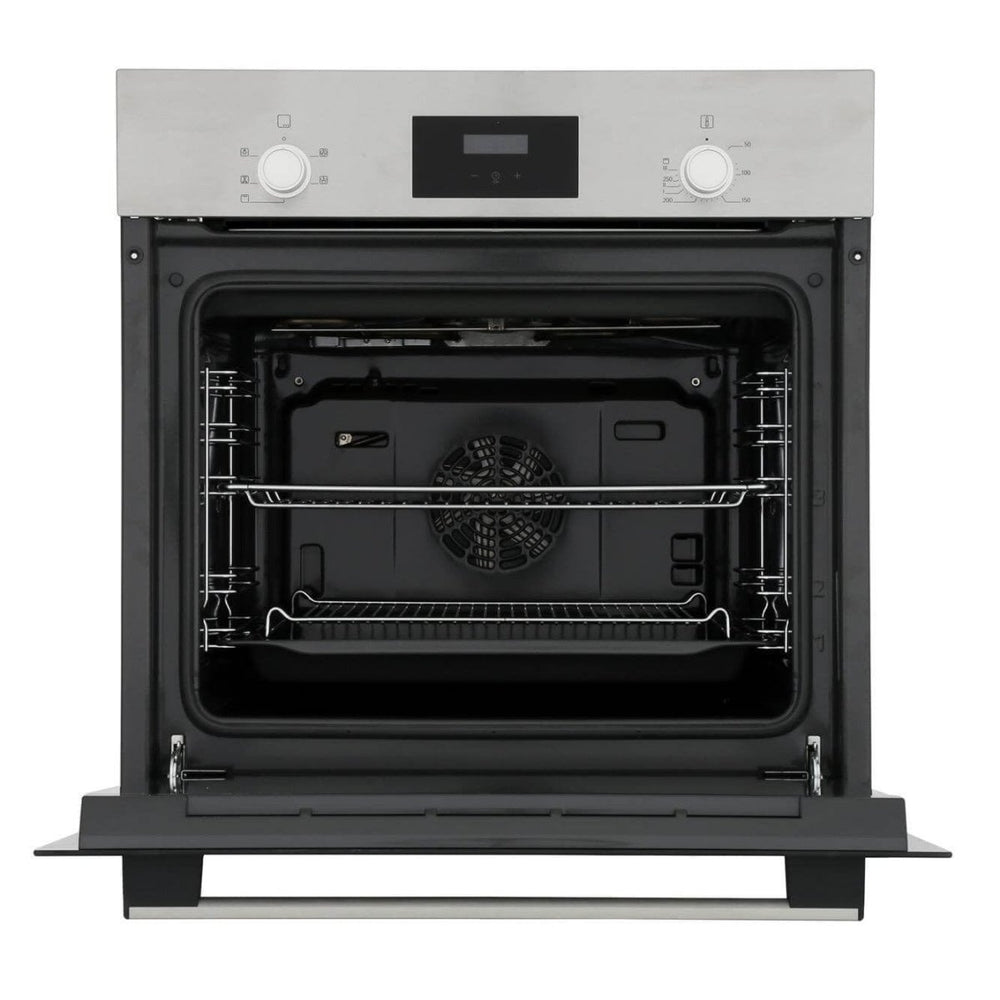 Bosch HHF113BR0B Serie 2 Built In Electric Single Oven with 3D Hot Air - Stainless Steel - Atlantic Electrics - 39477766258911 