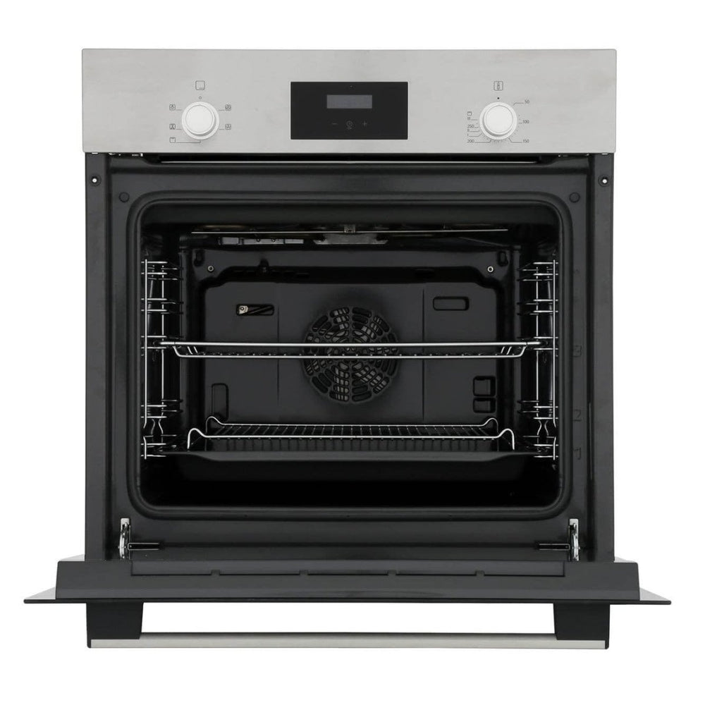 Bosch HHF113BR0B Serie 2 Built In Electric Single Oven with 3D Hot Air - Stainless Steel | Atlantic Electrics - 39477766258911 