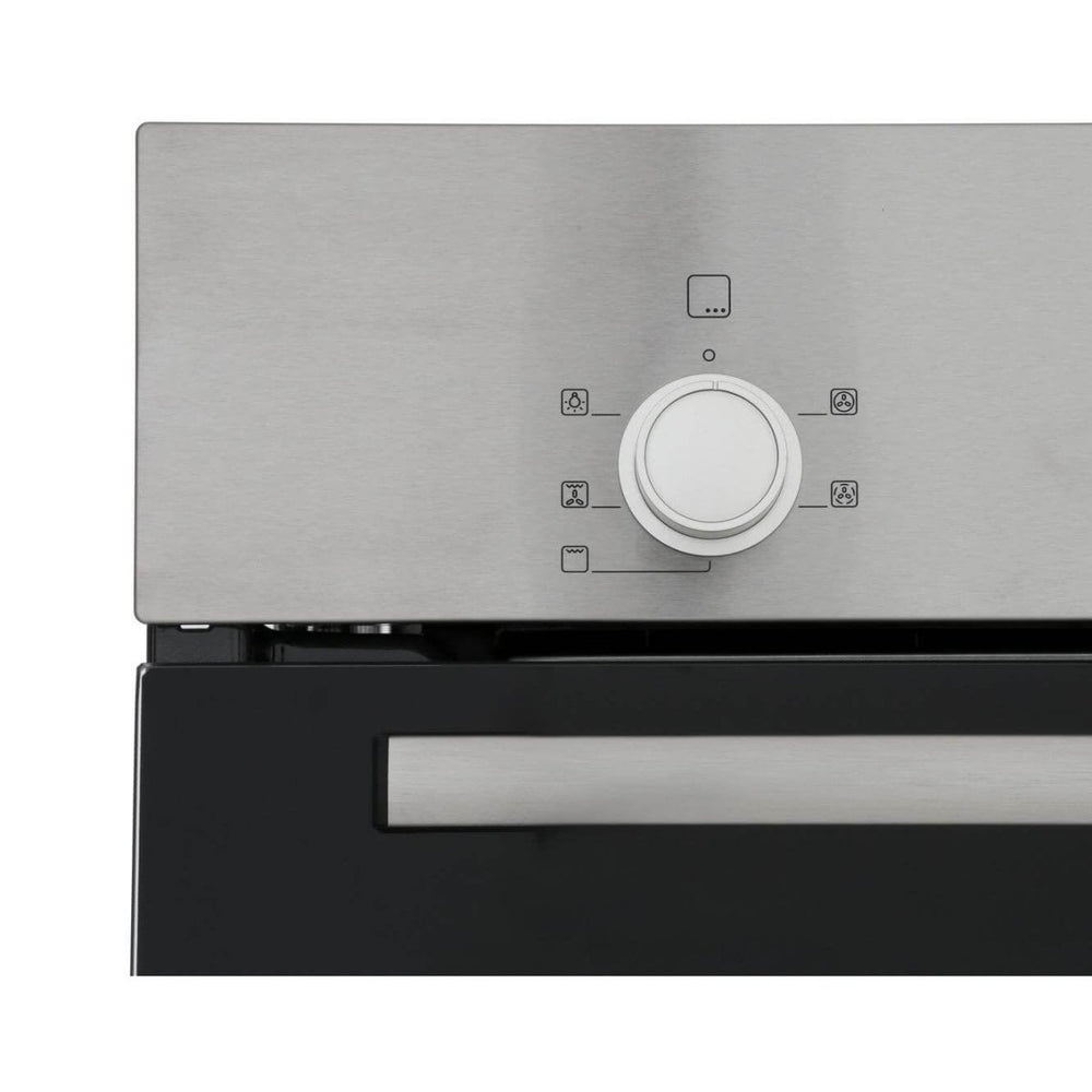 Bosch HHF113BR0B Serie 2 Built In Electric Single Oven with 3D Hot Air - Stainless Steel | Atlantic Electrics - 39477766324447 