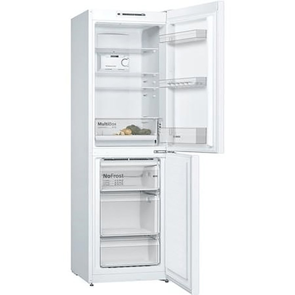 Bosch KGN34NWEAG Frost Free Freestanding 50-50 Fridge Freezer - White | Atlantic Electrics - 39477765767391 