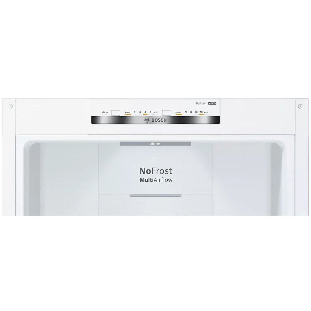 Bosch KGN39VWEAG Frost Free Fridge Freezer - White | Atlantic Electrics