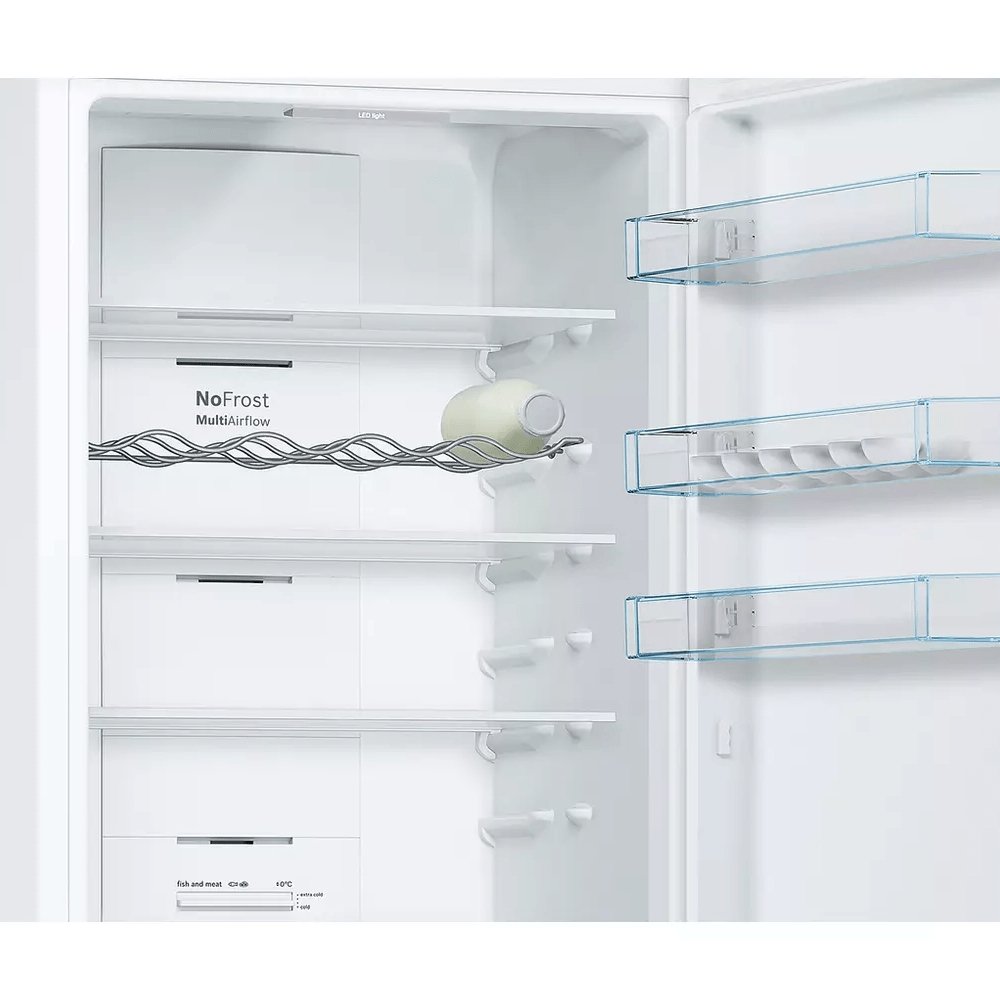 Bosch KGN39VWEAG Frost Free Fridge Freezer - White | Atlantic Electrics