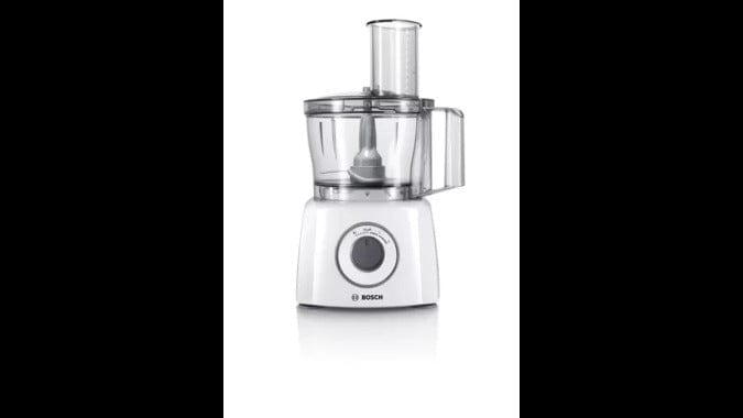 Bosch MultiTalent 3 MCM3100WGB 2.3 Litre Food Processor With 9 Accessories - White | Atlantic Electrics - 39477770420447 