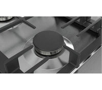 Thumbnail Bosch PCP6A5B90 3450W Integrated 4 Burner Gas Hob Stainless Steel Silver - 39477768618207