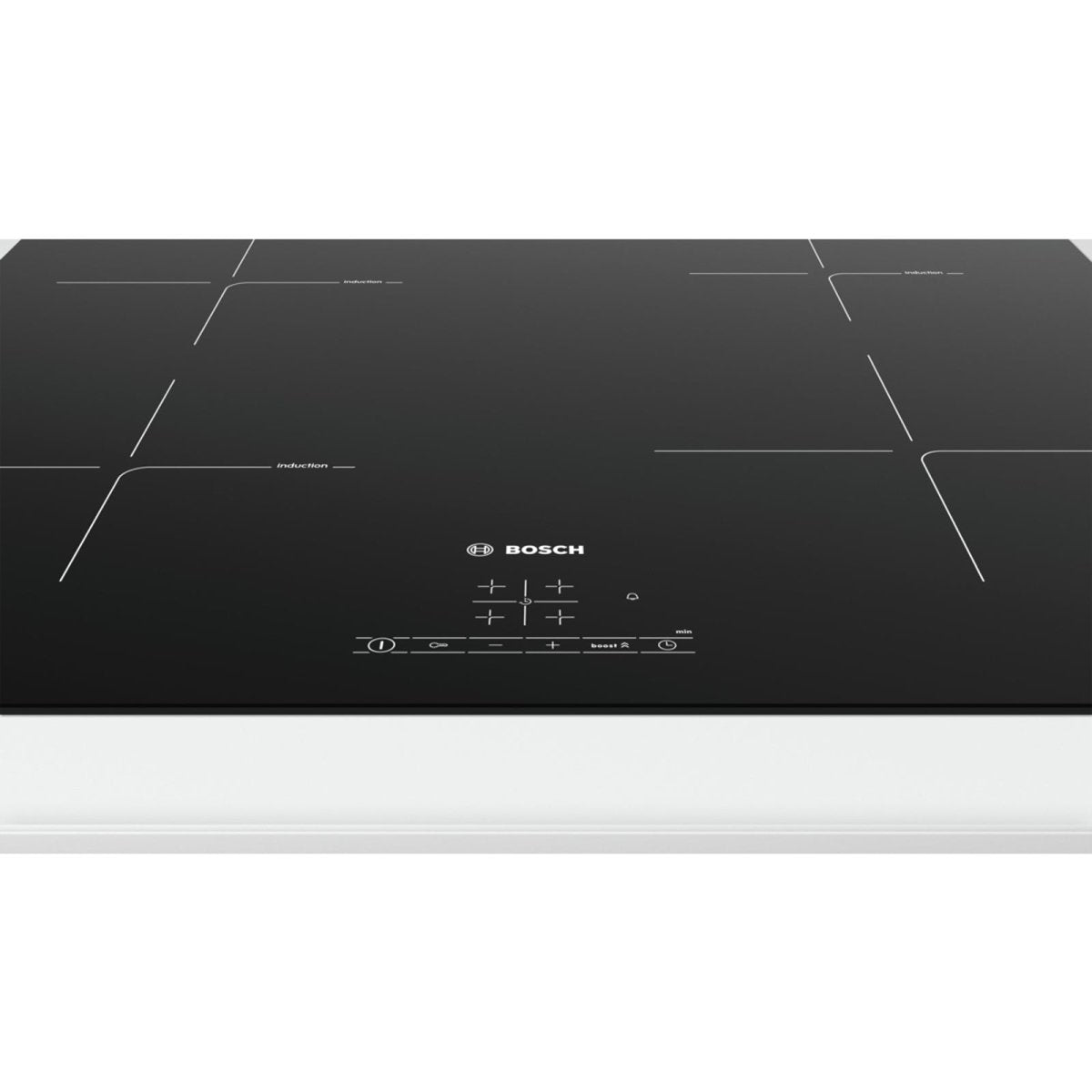 Bosch PUE611BF1B 60cm Induction Hob - Black | Atlantic Electrics