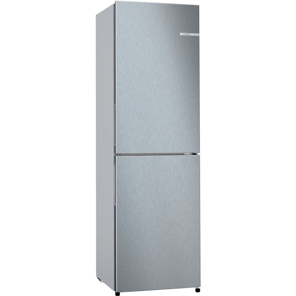 Bosch Serie 2 KGN27NLFAG Freestanding Fridge Freezer, Stainless Steel Look | Atlantic Electrics