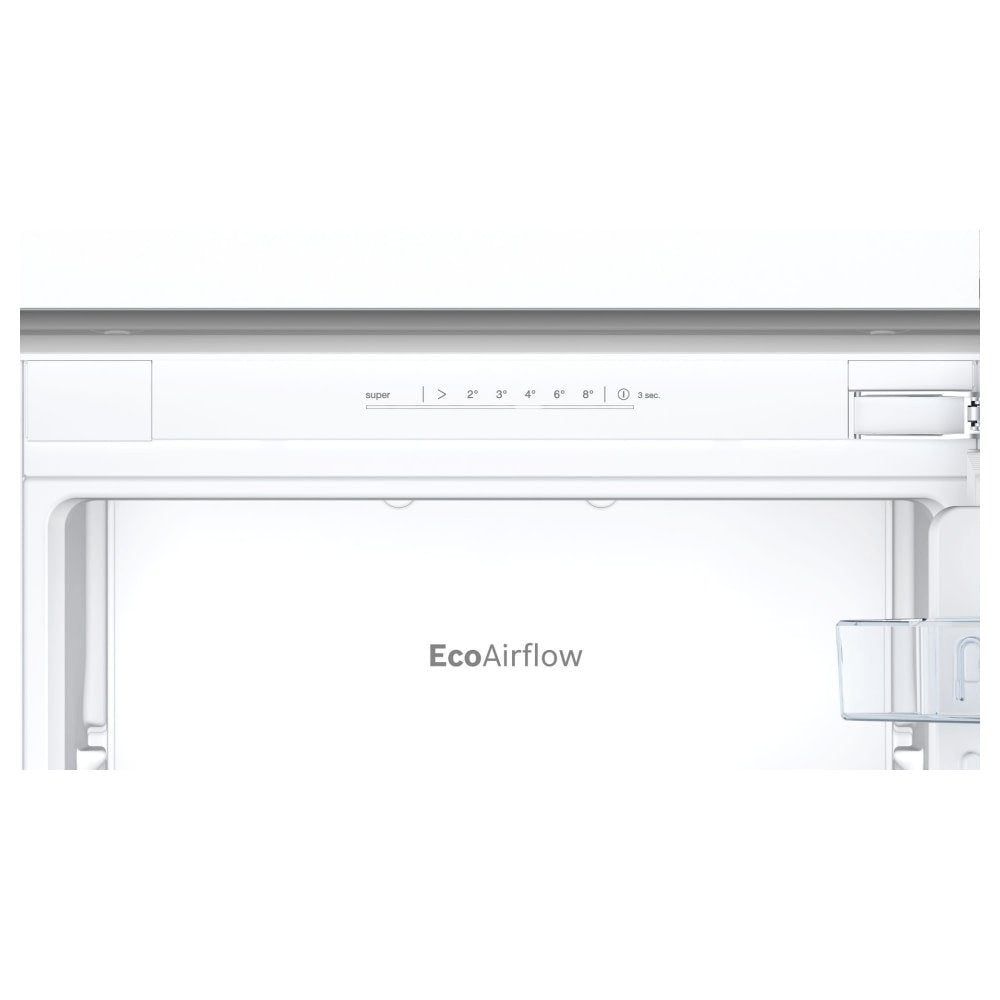 Bosch Serie 2 KIN86NFF0G Integrated 70-30 Frost Free Fridge Freezer with Fixed Door Fixing Kit - White | Atlantic Electrics - 39477770879199 
