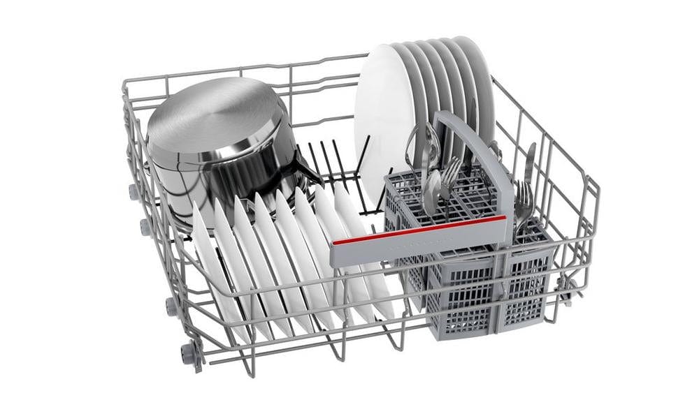Bosch Serie 4 SGV4HAX40G Fully Integrated Standard Dishwasher - Stainless Steel Control Panel | Atlantic Electrics