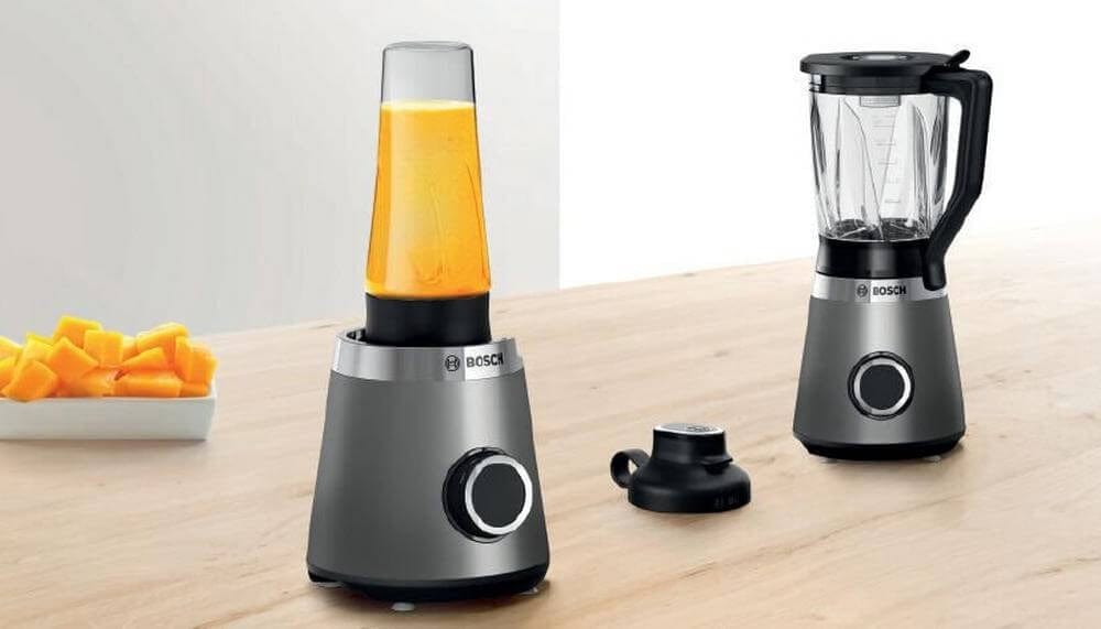 Bosch Serie 4 VitaPower MMB6174SG 1.5 Litre Blender with 2 Accessories - Silver | Atlantic Electrics