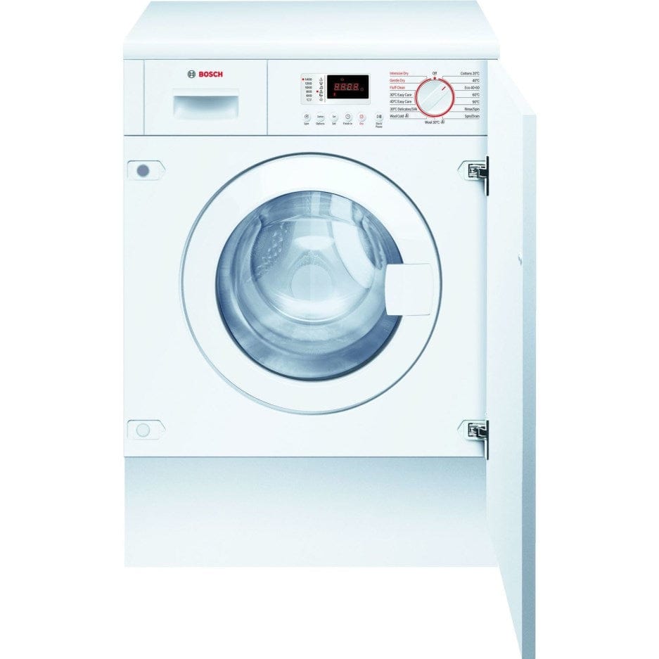 Bosch Serie 4 WKD28352GB Integrated 7Kg - 4Kg Washer Dryer with 1355 rpm - White - Atlantic Electrics - 39477774254303 