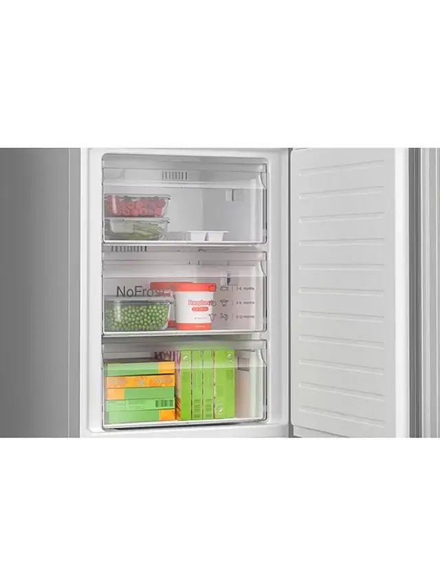 Bosch Series 4 KGN362LDFG 60/40 Frost Free Fridge Freezer - Stainless Steel Effect | Atlantic Electrics