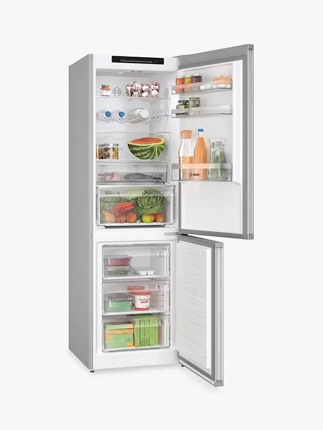 Bosch Series 4 KGN362LDFG 60/40 Frost Free Fridge Freezer - Stainless Steel Effect | Atlantic Electrics