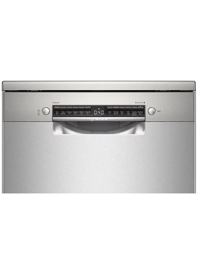 Bosch Series 4 SMS4HCI40G Wifi Connected Standard Dishwasher - Stainless Steel Effect - Atlantic Electrics