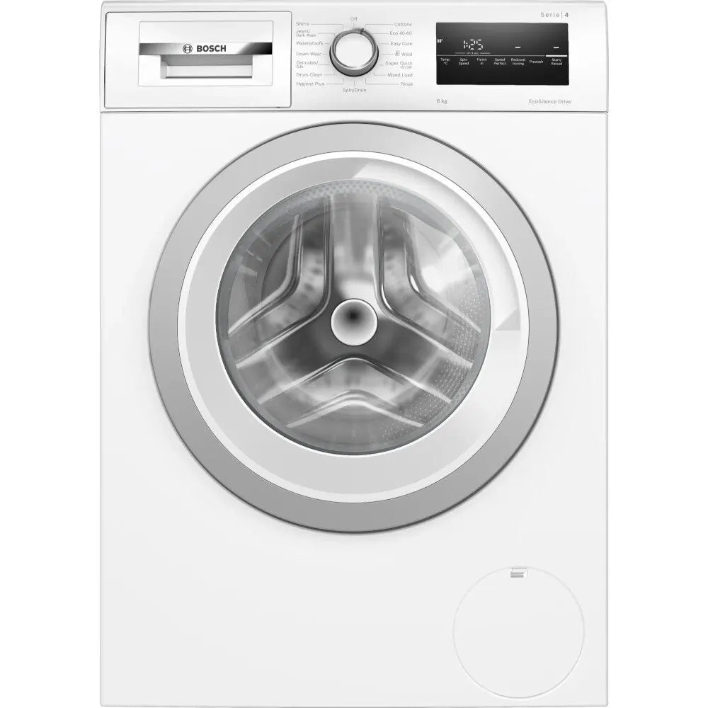 Bosch Series 4 WAN28250GB Freestanding Washing Machine, 8kg Load, 1400rpm Spin, White - Atlantic Electrics - 40157498179807 