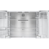 Thumbnail Bosch Series 6 KFN96APEAG Freestanding 65/35 French Fridge Freezer, Inox Easy Clean Steel - 39477777629407