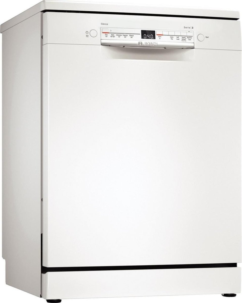 Bosch SGS2HVW66G Full Size Dishwasher White 13 Place Settings - Atlantic Electrics - 39477779792095 