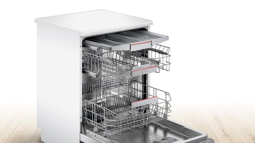 Bosch SGS4HCW40G Full Size Dishwasher with ExtraDry - White - 14 Place Settings | Atlantic Electrics - 39477779628255 