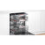 Thumbnail Bosch SMD6ZCX60G Built In Full Size Dishwasher - 39477779300575