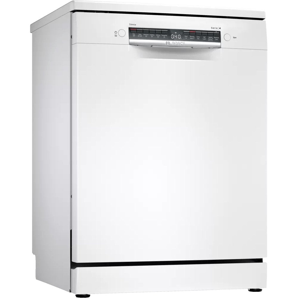 Bosch SMS4HCW40G Freestanding Dishwasher, 60cm Wide - White - 14 place settings | Atlantic Electrics - 39477780840671 