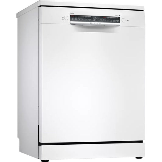 Bosch SMS4HCW40G Freestanding Dishwasher, 60cm Wide - White - 14 place settings | Atlantic Electrics
