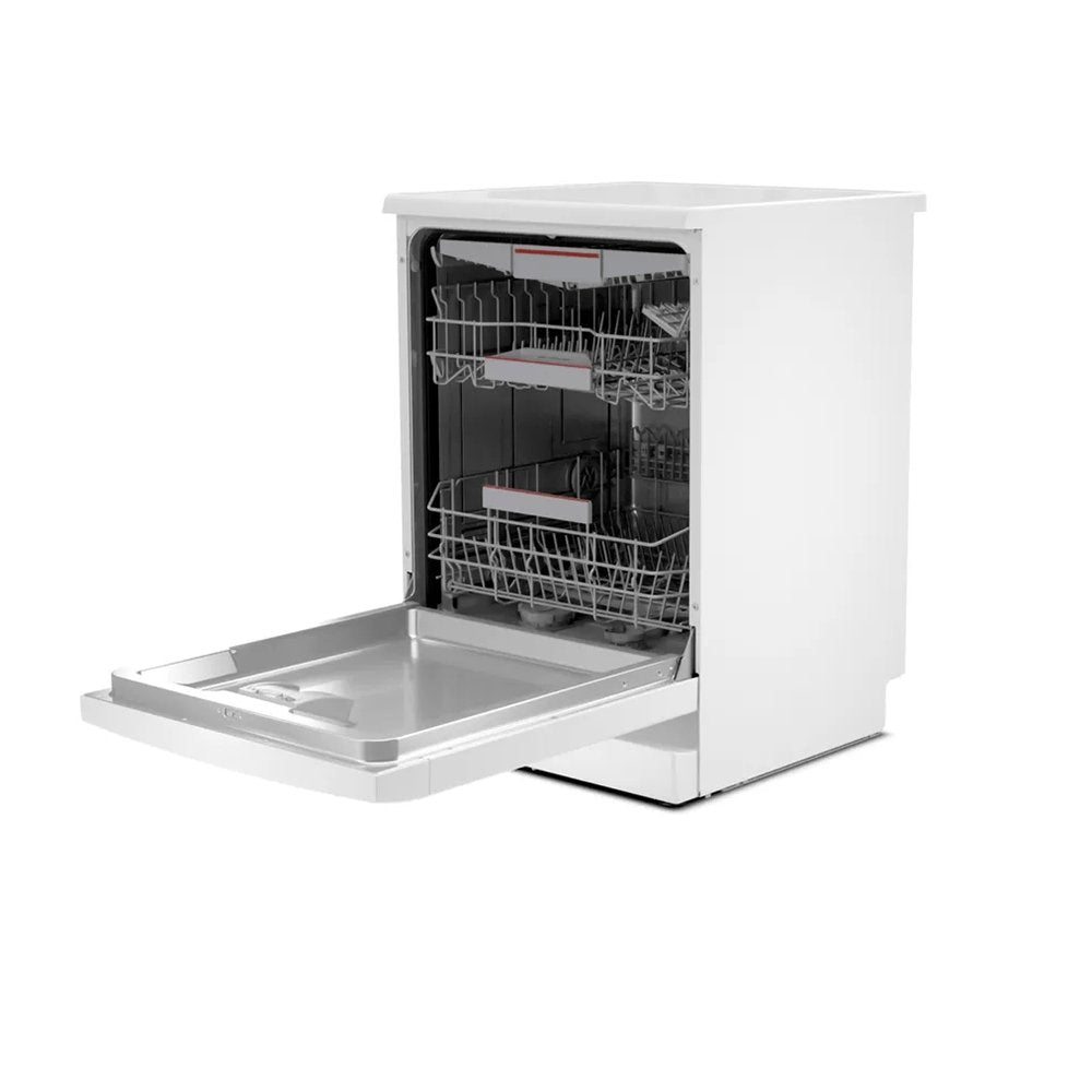 Bosch SMS4HCW40G Freestanding Dishwasher, 60cm Wide - White - 14 place settings | Atlantic Electrics - 39477781102815 