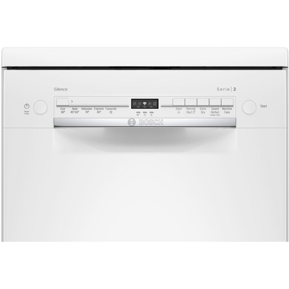 Bosch SPS2IKW04G Slimline Dishwasher White 9 Place Settings | Atlantic Electrics