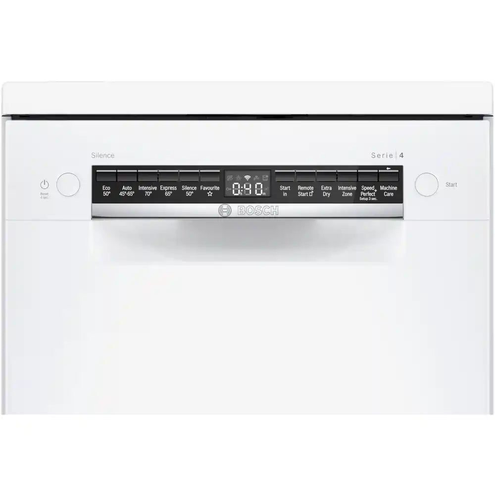 Bosch SPS4HKW45G 9 Place WiFi Connected Slimline Dishwasher - White | Atlantic Electrics - 40598252880095 