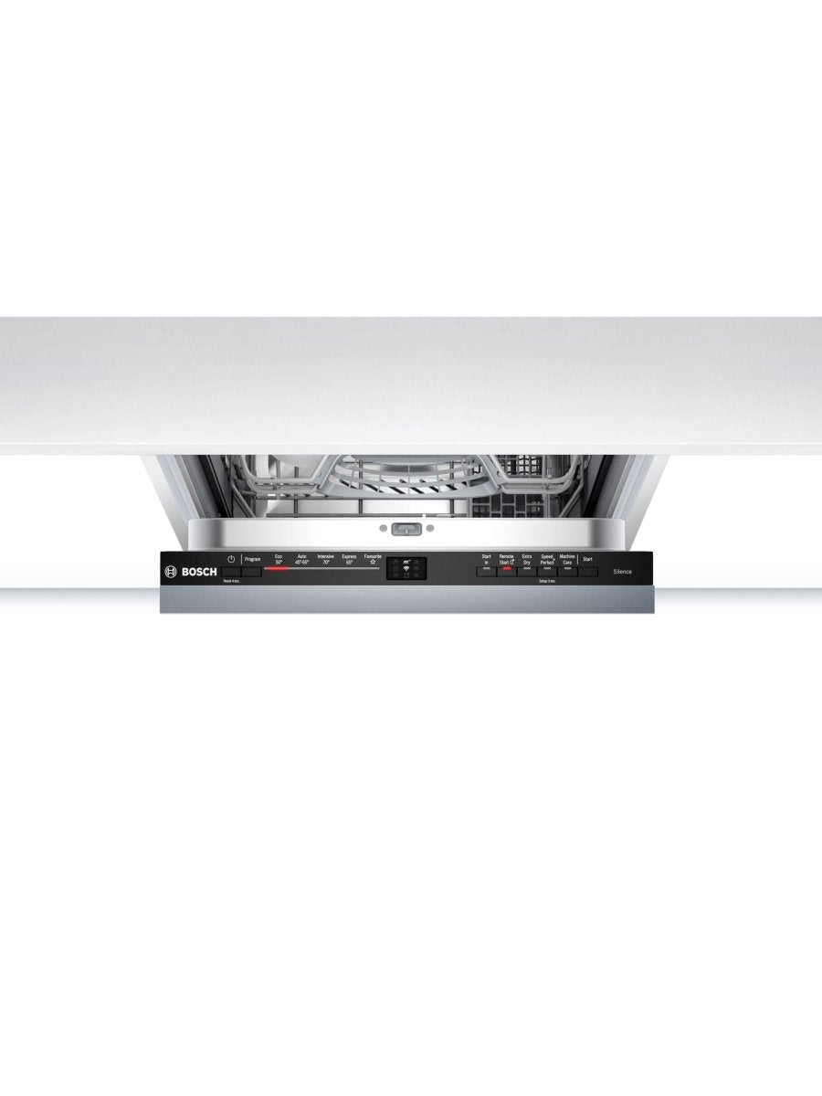 BOSCH SPV2HKX39G Integrated Slimline Dishwasher with Home Connect, A+ Energy Rating - White - Atlantic Electrics - 39477780349151 
