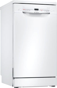 Thumbnail Bosch SRS2IKW04G Slimline Dishwasher White 9 Place Settings - 39477780447455
