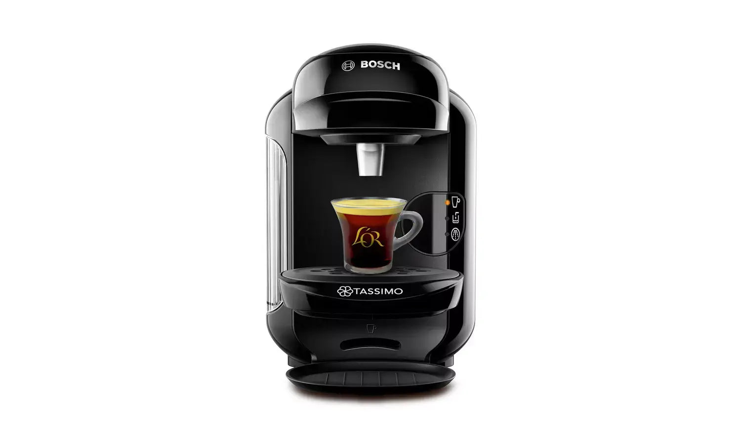 Bosch Tassimo TAS1402GB Vivy 2 1300W Pod Coffee Machine - Black | Atlantic Electrics