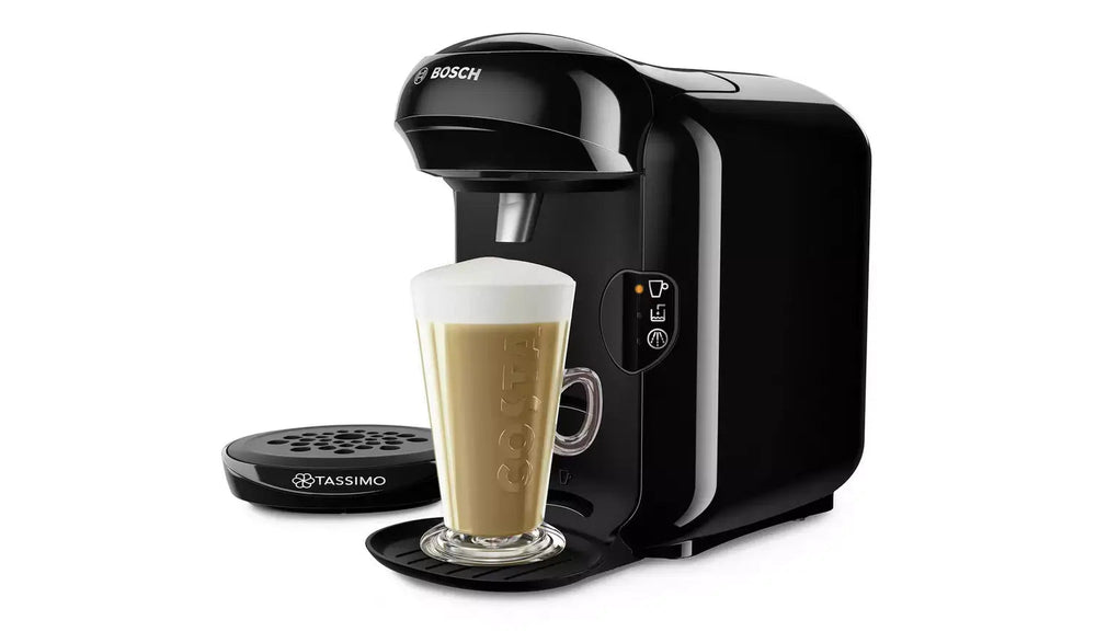 Bosch Tassimo TAS1402GB Vivy 2 1300W Pod Coffee Machine - Black | Atlantic Electrics - 39805996204255 