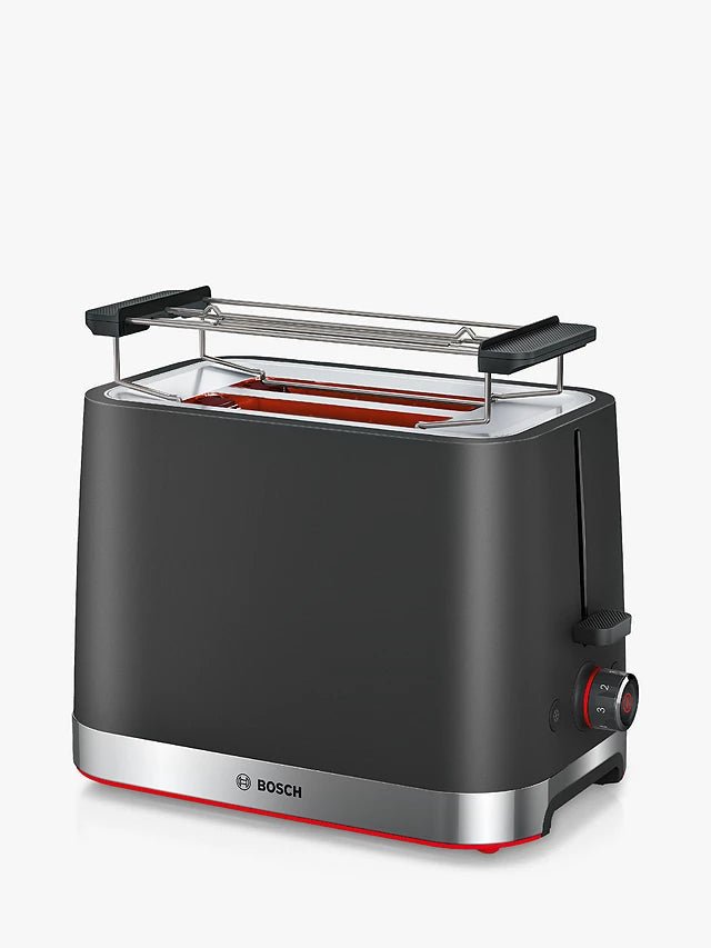 Bosch TAT4M223GB 2 Slice Compact MyMoment Toaster, Black - Atlantic Electrics