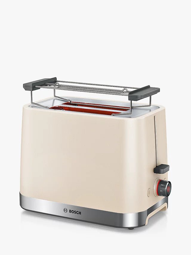 Bosch TAT4M227GB Compact 2-Slice Toaster - Cream | Atlantic Electrics