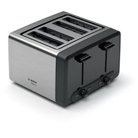 Thumbnail Bosch TAT4P440GB Toaster DesignLine, 4 Slice, 30cm Wide - 39477784805599