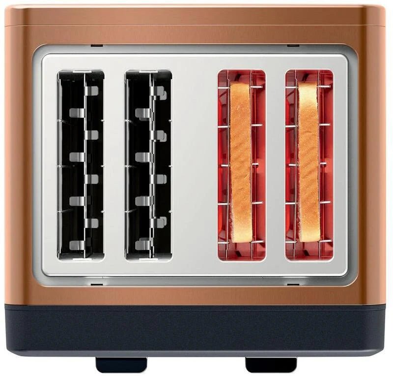 Bosch TAT4P449GB 4 Slice Toaster Copper | Atlantic Electrics - 40521872179423 