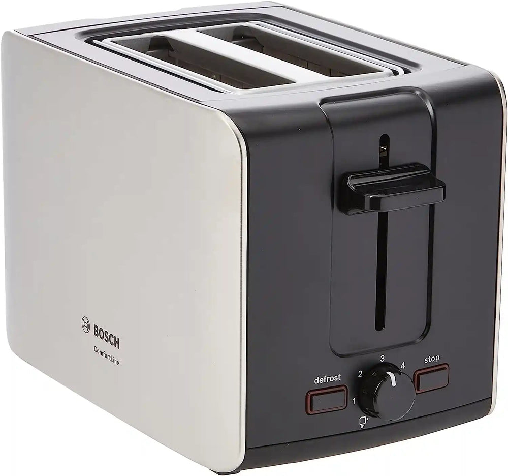 Bosch TAT6A913GB 2 Slice Toaster - Silver / Stainless Steel | Atlantic Electrics - 40277730033887 