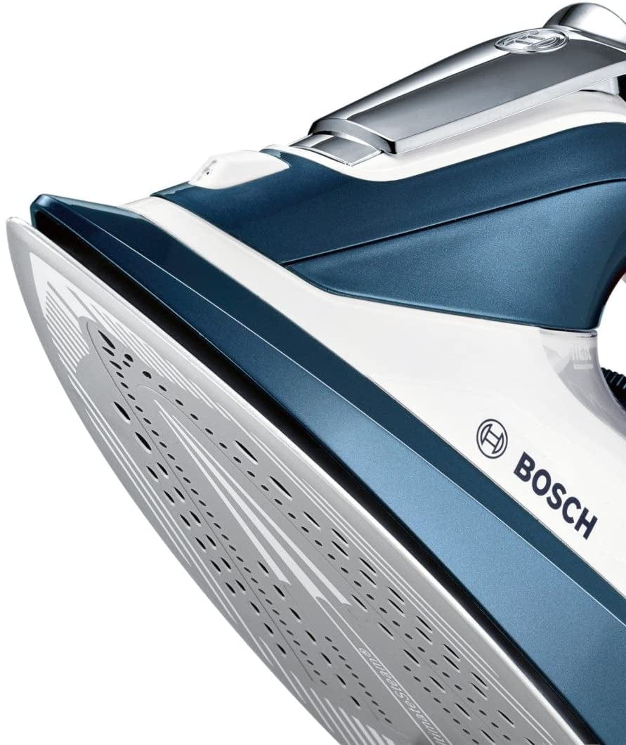 Bosch TDI9010GB MotorSteam Anti-Shine Compact Steam Generator Iron, 2800W Blue and White - Atlantic Electrics - 39477783888095 