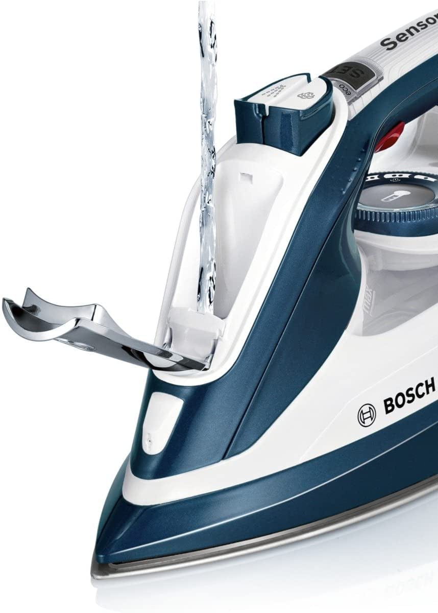 Bosch TDI9010GB MotorSteam Anti-Shine Compact Steam Generator Iron, 2800W Blue and White | Atlantic Electrics - 39477783822559 