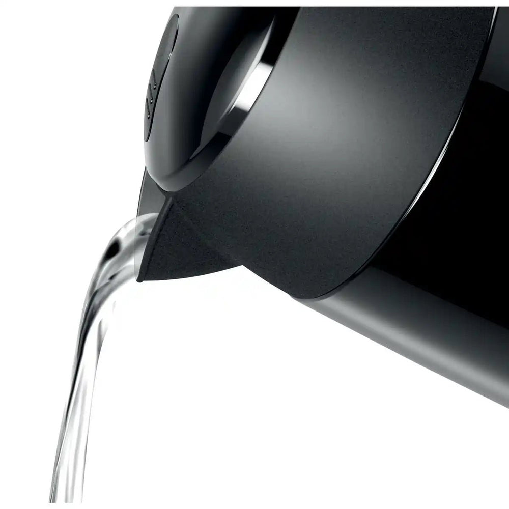 Bosch TWK3P423GB 1.7L 3KW Designline Kettle - Black | Atlantic Electrics - 40263367622879 
