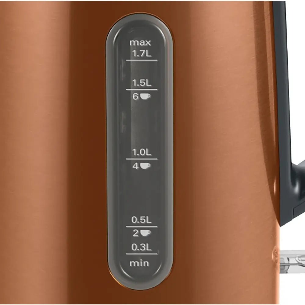 Bosch TWK4P439GB 1.7L 3000W Traditional Kettle Copper - Atlantic Electrics - 40639528763615 