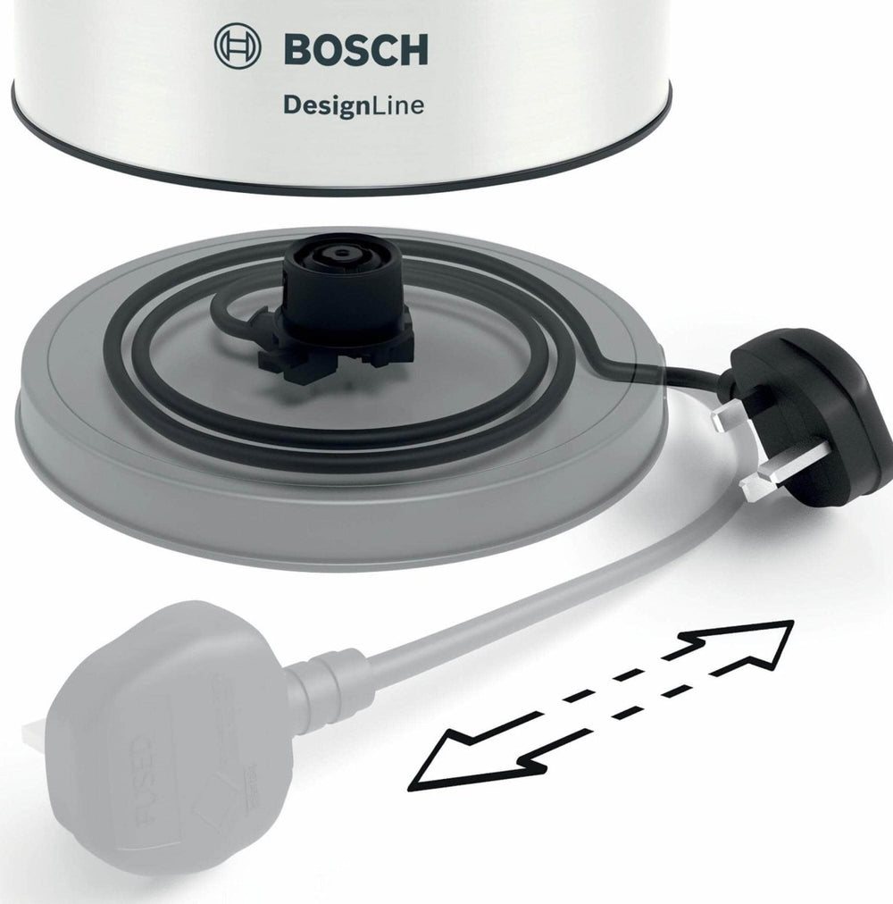 Bosch TWK5P471GB 1.7L Jug Kettle White | Atlantic Electrics - 39477787230431 