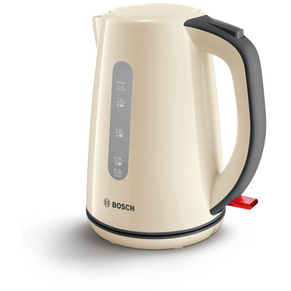 Bosch TWK7507GB 1.7 Litres Jug Kettle - Cream | Atlantic Electrics