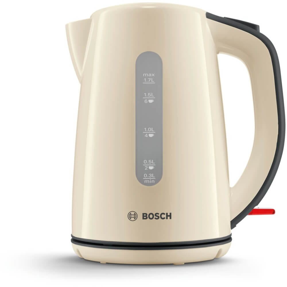 Bosch TWK7507GB 1.7 Litres Jug Kettle - Cream | Atlantic Electrics