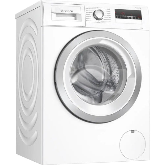 Bosch WAN28209GB 9kg Washing Machine, 1400 Spin, 59.8cm Wide - White | Atlantic Electrics