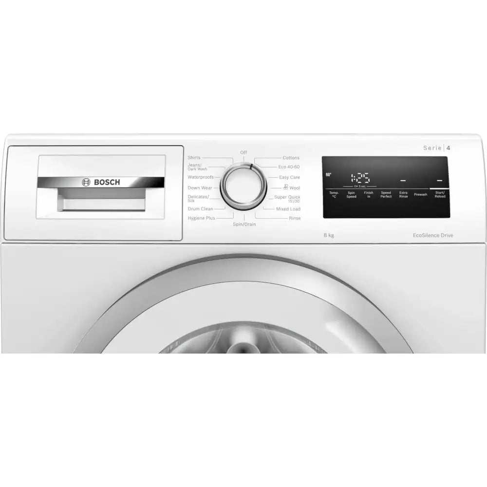 Bosch WAN28282GB 8kg 1400 Spin Washing Machine - White | Atlantic Electrics