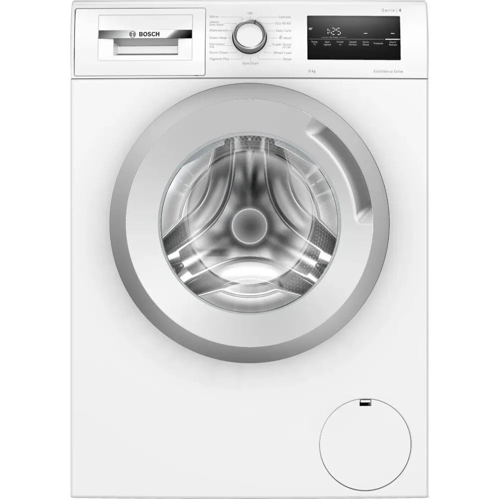 Bosch WAN28282GB 8kg 1400 Spin Washing Machine - White | Atlantic Electrics - 40182585655519 