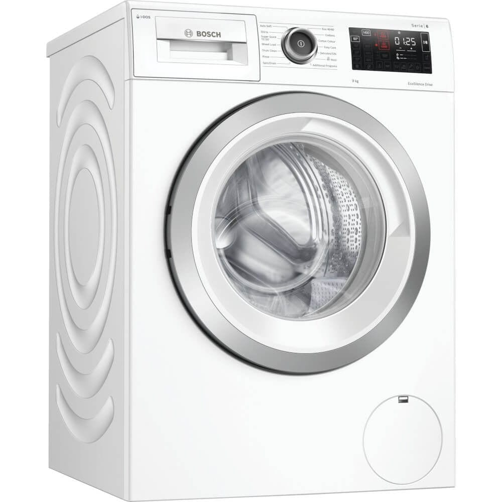 Bosch WAU28PH9GB 9kg 1400 Spin Washing Machine with EcoSilence Drive - White | Atlantic Electrics - 39477787787487 