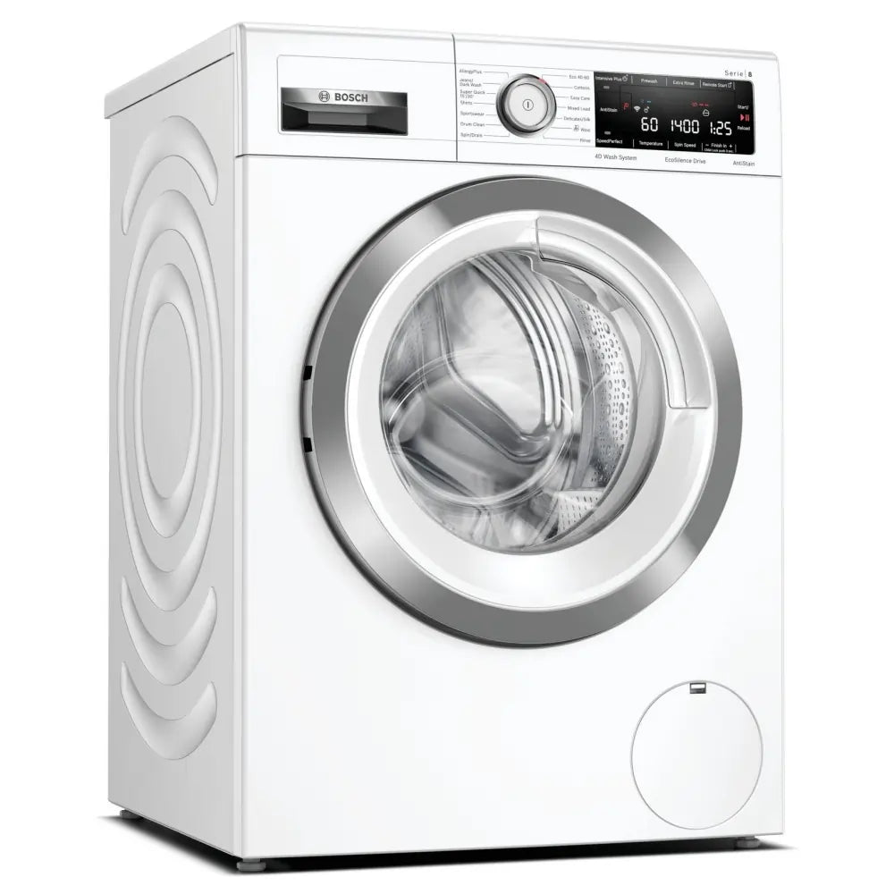 Bosch WAV28MH4GB Serie 8 9kg 1400rpm Washing Machine White - Atlantic Electrics
